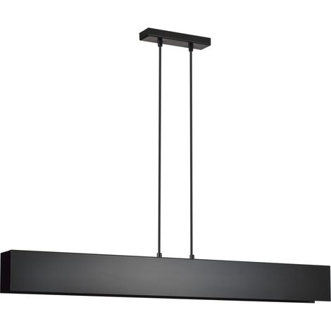 Suspension métal Emibig Gentor noire 4xE27 96cm IP20 (1/5)