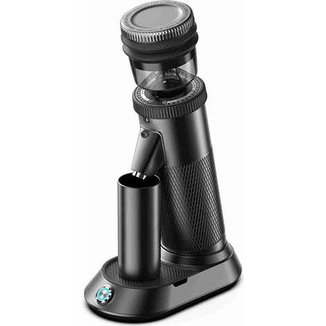 Macinacaffè elettrico professionale con macine coniche da 40 mm e base magnetica - 36 impostazioni di macinatura regolabili, 2 velocità (400/500 giri/min), capacità 50 g, design compatto inclinabile ( (1/4)