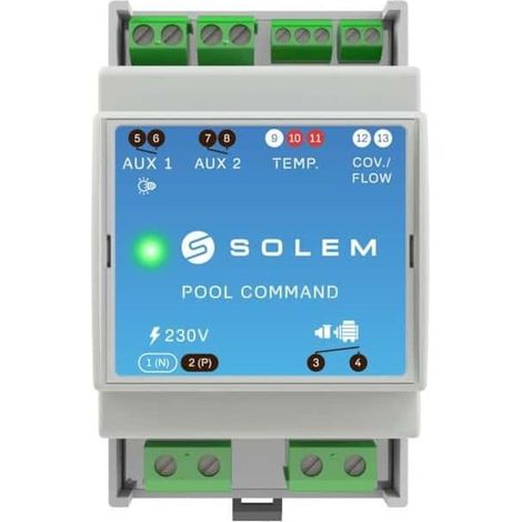 Module de commande connecté Pool command