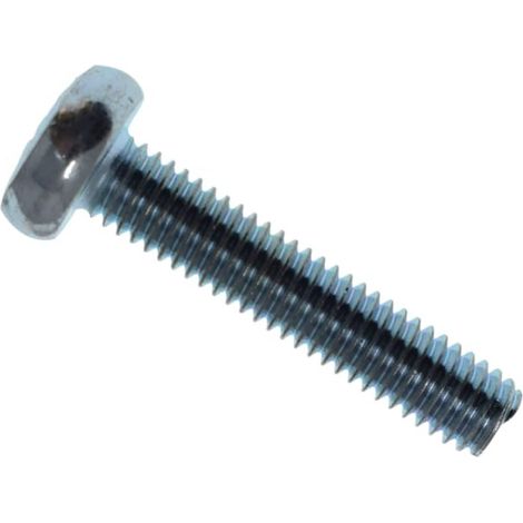 METALMATE Machine Screw Pozi Compatible Pan Head Zp M6 x 30mm Box 25
