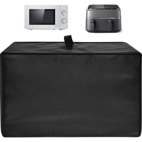 Waterproof Microwave Oven Dust Cover Heat Resistant Air Fryer Cover 600D Oxford Fabric 53x40x31cm Dust Cover (1/4)