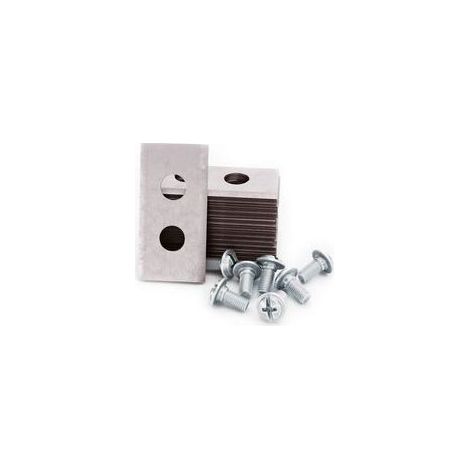 Worx argent 30 comprimés Couleur argent Set de Lames Tondeuse - Lames de Rechange en Titan Renforcé Compatibles avec Worx (1/4)