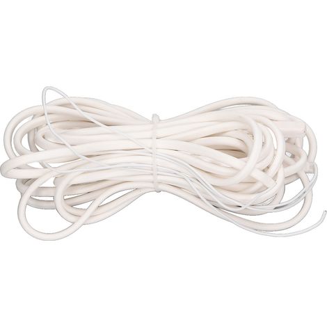 Câble chauffant électrique 5x8mm, 10 m, 400W, résistant à l'eau, pour tuyaux anti-gel (1/5)