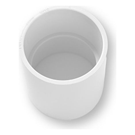 Primaplumb 40mm White Straight Couplings for Plumbing