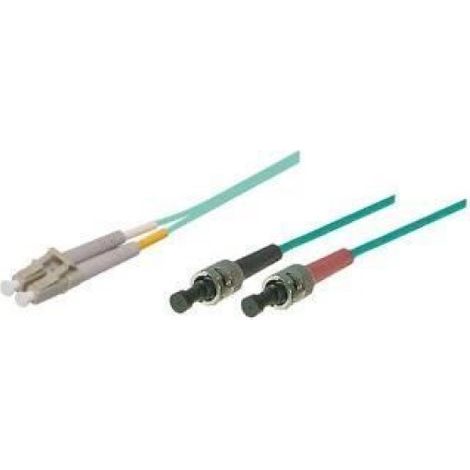Câble Fibre Optique - Connecteur ST vers LC - Mono-mode - Longueur 2 m - Type Male/Male