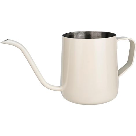 arrosoir blanc 250 ml - plante intérieure - Mini arrosoir acier inoxydable long bec - Jardin intérieur succulentes (1/5)