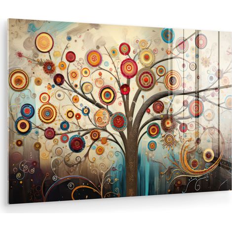 QUADRO IN PLEXIGLASS Albero - Albero della vita - Colore 60x40 cm (1/5)