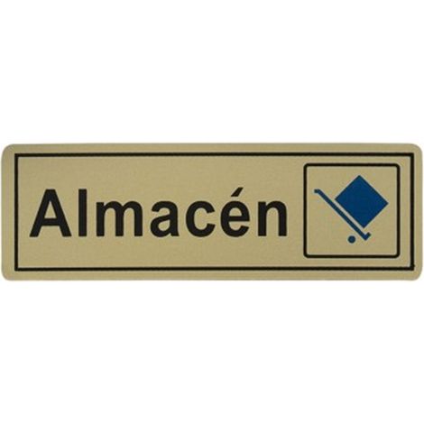 Placa 6x18 "Almacén", GIBALTO