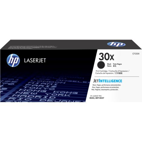 Cartuccia toner HP 30X (CF230X), nera