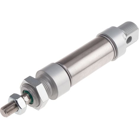 Vérin pneumatique miniature RS PRO Double Action , alésage de 25mm, course de 25mm ( Prix pour 1 )