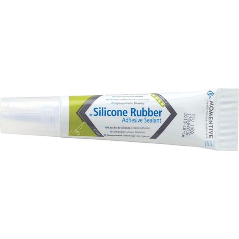Tube de colle silicone mastic de fixation – Adhérence forte pour surfaces variées – Application précise pour JAKBEL 0942
