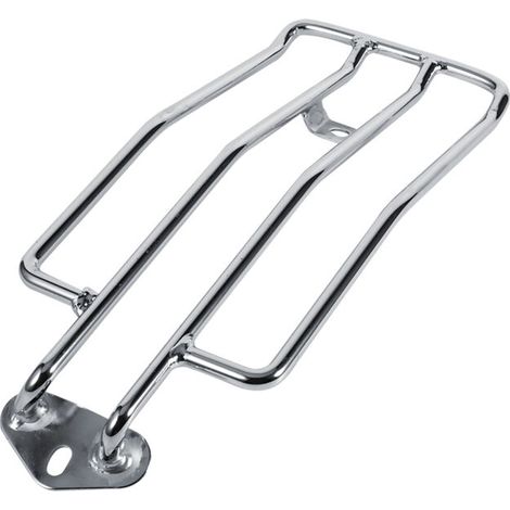 Porte-bagages arrière pour siège Solo de moto, étagère de Support pour XL883/1200, argent (1/5)