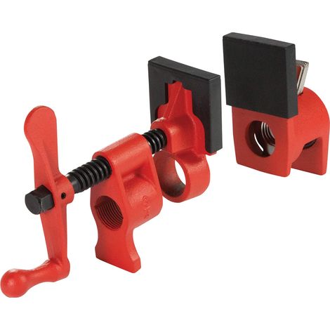 Bessey PC34-2 - Fascetta stringitubo 3/4", profondità 2 3/8", colore: Rosso (1/5)