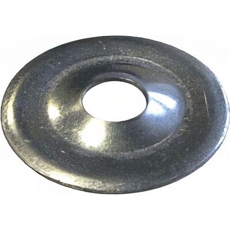 100 rosaces sanitaires plates D25 mm