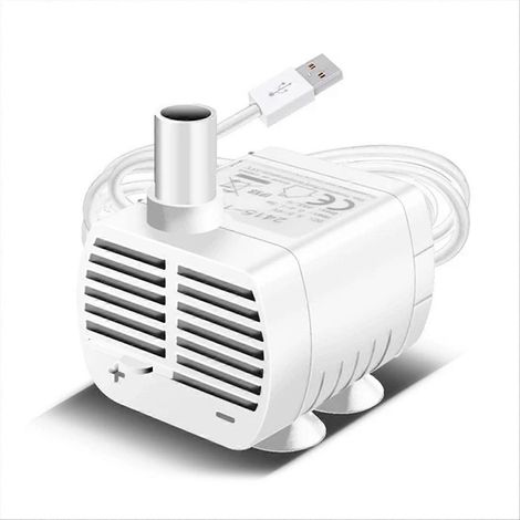 Pompe à eau USB silencieuse sans balais, moteur brushless miniature pour aquariums et fontaines, débit réglable, faible consommation, usage domestique et professionnel (1/5)