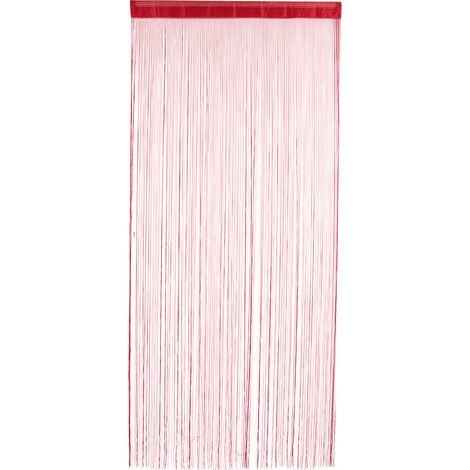Rideau En Chaîne À Franges - Polyester Durable Pour Intimité - Décoration Chambre Et Café - 1 Pièce (1/5)