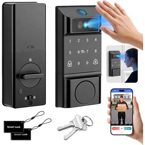 Smart Door Lock with Palmar and Facial Recognition (1/5)
