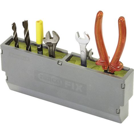 Set portautensili L.242xP.38xH.100mm 2 pezzi. per articolo n. 795674-795677 raacoFix piccolo (1/5)