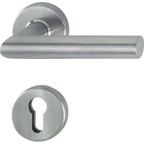 Semiserie di rosette Ams.E1400Z / 42 / 42S VA F69 4-KT.8mm per protezione combinata HOPPE