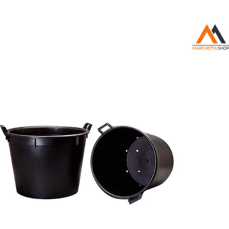 MASTELLO PER VIVAIO 2 MANICI lt. 24 - Ø 40 cm.