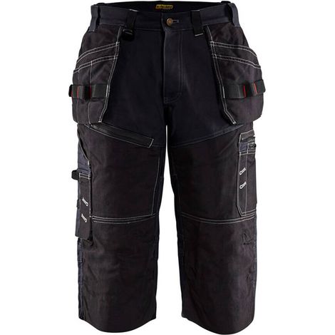 Pantaloni corti da lavoro X1500 - Nero S - FR(40) - SE(C46) - Standard (1/5)