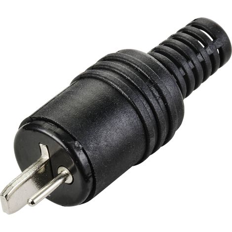 TRU COMPONENTS TC-10336000 Fiche haut-parleur mâle, droit Nombre de pôles: 2 1 pc(s) S617772 (1/4)