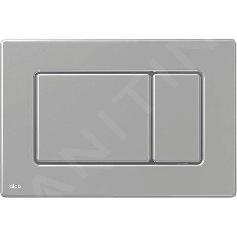 Alca - Plaque de déclenchement, Antivandalisme, inox M279 (1/2)