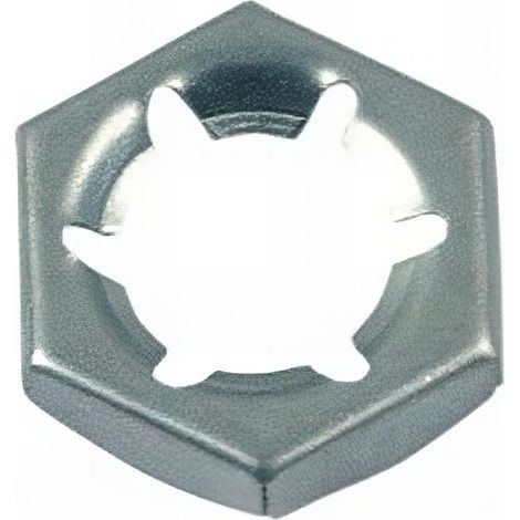 Ecrou PAL M14 mm Zingué - Boite de 100 pcs - Fixtout 12001402B (1/2)