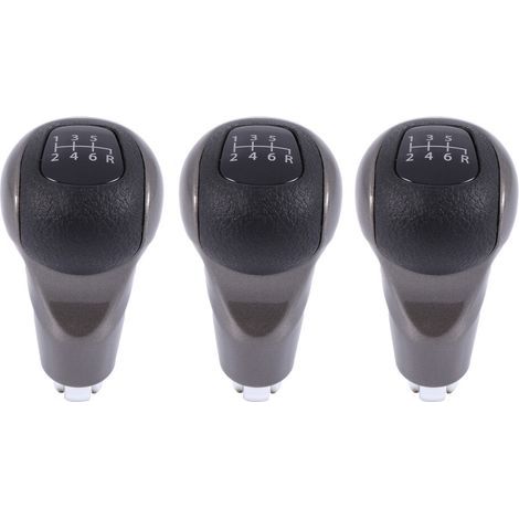 3X Bouton de Changement de TêTe de Boule de BâTon de Levier de Vitesse de Voiture MT 6 Vitesses pour DX EX LX 2006-2011 54102-SNA-A01 (1/2)