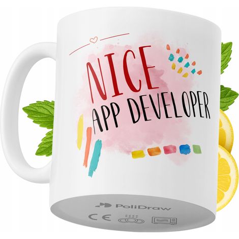 Lustige Kaffeetasse mit witzigem Textdesign für App-Entwickler – ideal für Geburtstage, Namenstage und Feiertage. Hochwertige Tasse für besondere Anlässe im Homeoffice oder Büro. Farbe: Weiß, 330 ml.