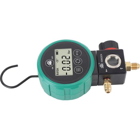 Jauge numérique HVAC, 4 unités, collecteur de pression sous vide, testeur de fluide réfrigérant pour la fluoration de la climatisation (1/5)