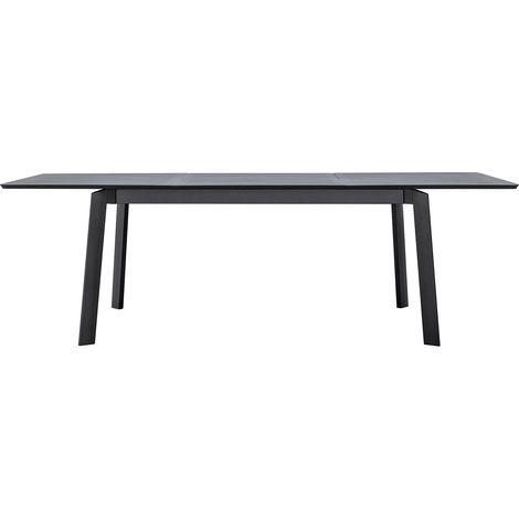 Tavolo Allungabile da Giardino 160/240x102x75 cm San Donato in Alluminio Antracite (1/4)