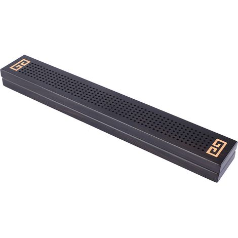 Encensoir en bois d'ébène, brûle-bâton couché, coffret à encens bouddhiste, ustensile de méditation, boîte à fumigation, taille n°2, pour autel ou maison. (1/5)