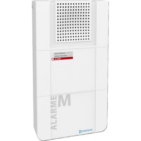 Diffuseur sonore radio avec message TU5ME-RF3 – Alarme Menace (1/2)