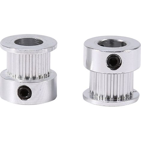 Stück Zahnriemenscheiben aus Aluminiumlegierung, 20 Zähne, 8 mm Innendurchmesser für 3D-Drucker