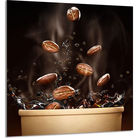 Panneau en verre POUR la cuisine 60x65 Café (1/5)