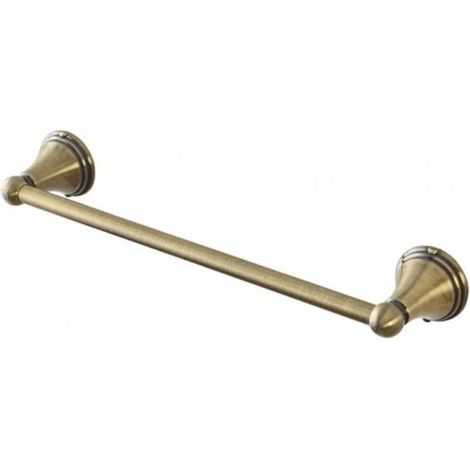 Porta asciugamani acciaio color bronzo 40 CM linea Athena