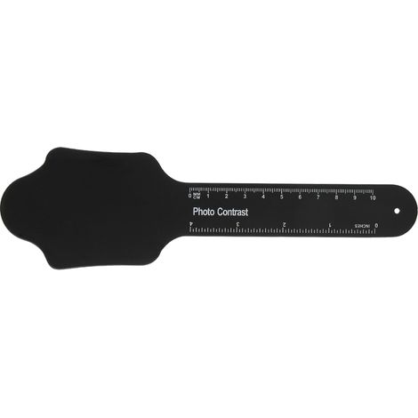 Panneau de contraste pour le blanchiment dentaire sur fond noir C-4B (1/5)
