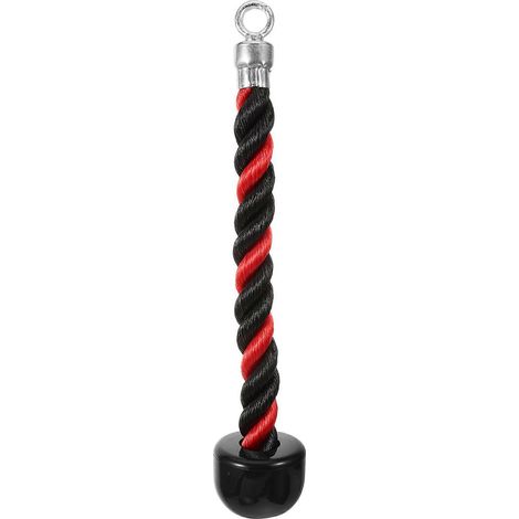 Corde d'entraînement pour triceps (lot de 2) - Renforcement de la prise - Idéale pour les amateurs de fitness et l'entraînement à domicile - 36 x 6 x 6 cm (1/5)