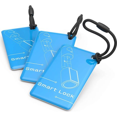 3 Cartes RFID pour serrure connectee porte entree (1/5)