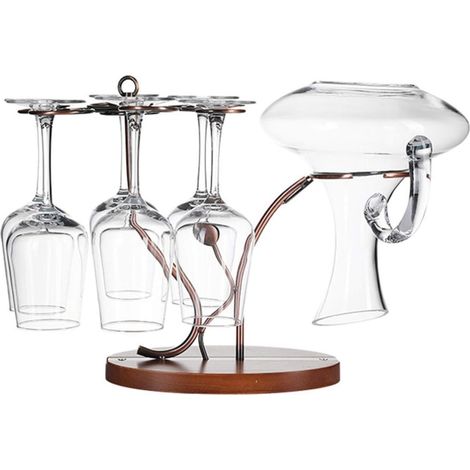 Porte-verre à vin, porte-gobelet, porte-verre à vin en métal, système de séchage à (1/5)