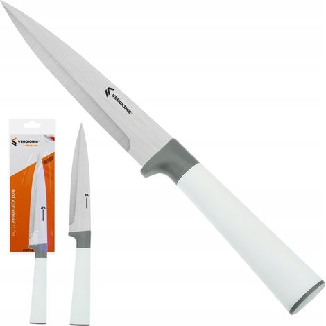 Couteau de cuisine en acier inoxydable VERGIONIC 23 cm pour légumes et fruits