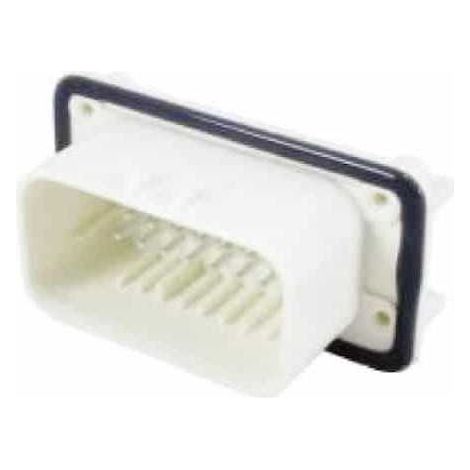 Connettore AmpSeal femmina 23 vie bianco da circuito stampato 90°