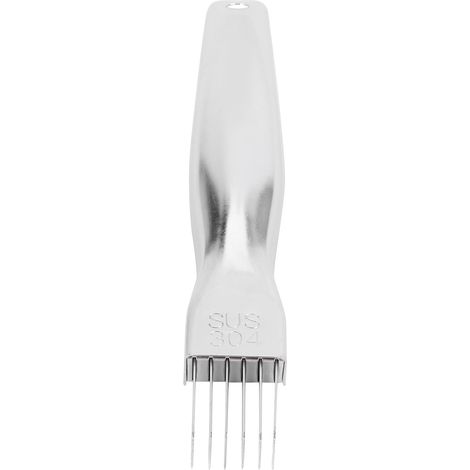 Coupe-Oignon avec Couvercle en Acier Inoxydable, Râpe à Oignons et Échalotes, Accessoire de Cuisine Pratique (1/5)