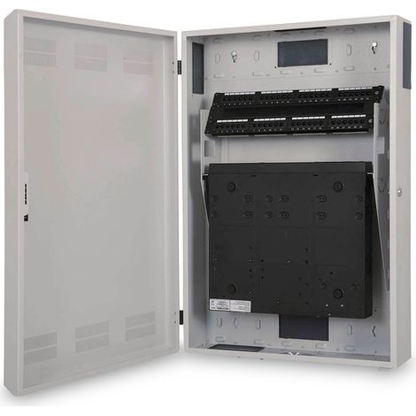 Digitus DN 19 WM 3H3V SL armoire murale gris clair (1/2)