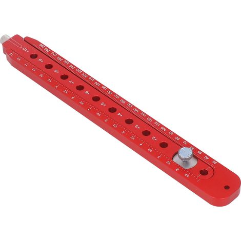 Compas à tracer menuiserie outil dessin circulaire bois règle cercle réglable acier inoxydable portable trusquin marquage (1/5)
