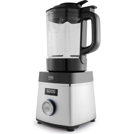 Beko SMM888BX Frullatore da Tavolo Soup Maker 1000W con Brocca in Vetro 1750 mL