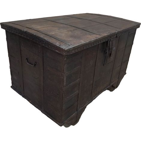 Baúl de madera artesanal 120x72x82h cm
