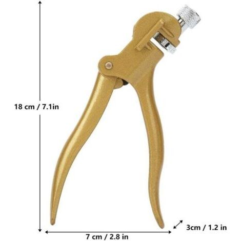 NALOOKAMIC  Scie Pinces en Alliage de Zinc et de Cuivre Alliage Scie Set Pince Outil Boiseries Outils À Main Extracteur DIY Accessoires Menuiserie