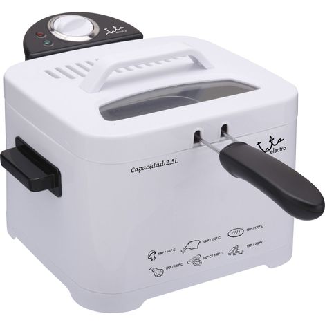 Friteuse à cuve émaillée amovible JATA FR278 2,5 L 2000 W (1/5)